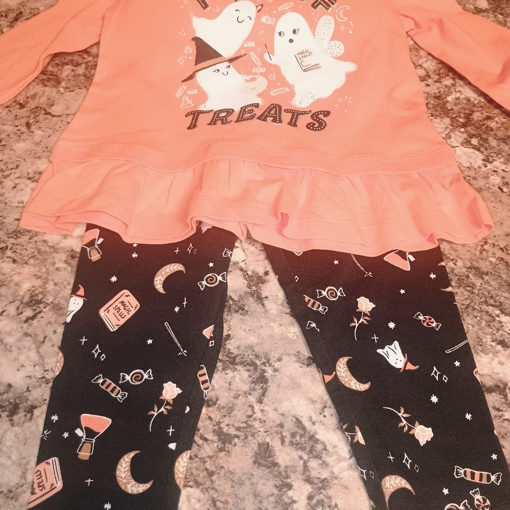 Halloween Two-piece Outfit Size 2T New With Tags - Picture 5 of 9